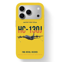 Thumbnail for HC-130J COMBAT KING II design on yellow magsafe iphone case, for iPhone 17 Pro