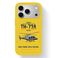 Thumbnail for Leonardo TH-73A Thrasher design on yellow magsafe iphone case, for iPhone 17 Pro