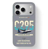 Thumbnail for Airbus C295 Firefighter Case design on gray iphone case