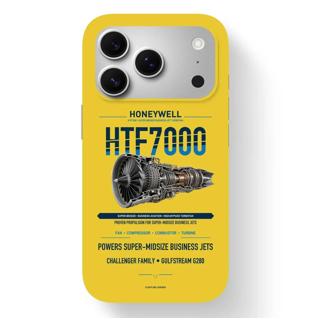 HTF7000 Case design on yellow iphone case