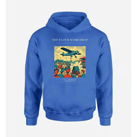 Thumbnail for VINTAGE G4259 - The Flour Bomb Drop - Premium Hoodie design on blue premium