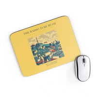 Thumbnail for VINTAGE G4414 - The Radio Tube Rush - Designed Mouse Pads design on yellow rectangle