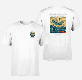 Double-Side Printing — The Night Glider Wave Double-Side T-Shirt