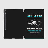 Thumbnail for DJI Mini 4 Pro design on black samsung tablet tablet case