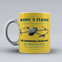 Thumbnail for Mavic 3 Classic Mug design on yellow dji