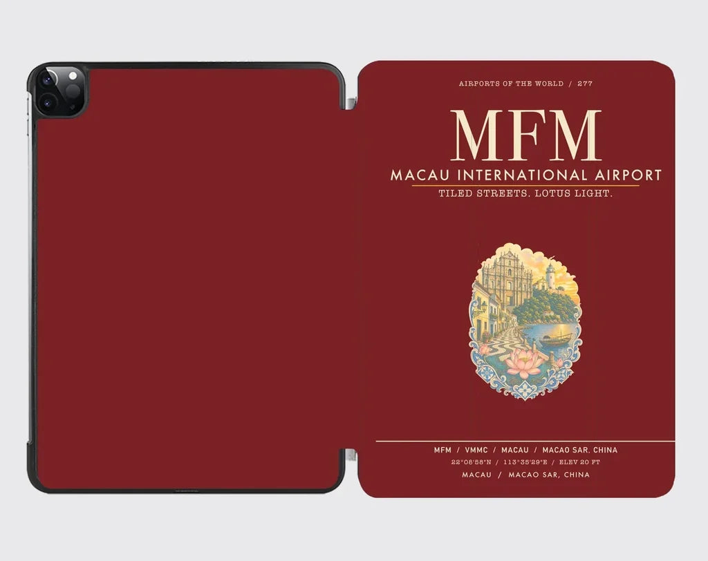 Macau International Airport MFM - Dark Red