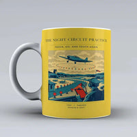 Thumbnail for VINTAGE G4395 - The Night Circuit Practice - Ceramic Mug design on yellow