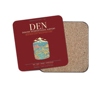 Thumbnail for Denver International Airport DEN - Dark Red