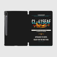 Thumbnail for Canadair CL-415EAF design on black samsung tablet tablet case