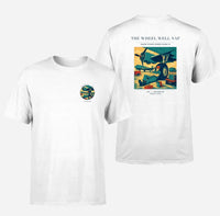 Thumbnail for VINTAGE G4267 - The Wheel Well Nap - Double-Side T-Shirt design on white double side t shirt