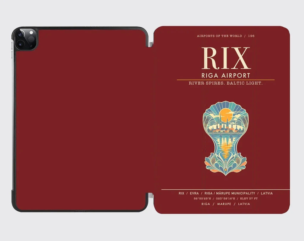 Riga Airport RIX - Dark Red