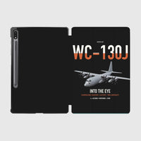 Thumbnail for WC-130J Hurricane Hunter design on black samsung tablet tablet case