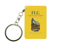 Thumbnail for Flagstaff Pulliam Airport (FLG) design on yellow key chain
