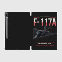 Thumbnail for F-117A Nighthawk design on black samsung tablet tablet case