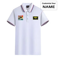 Thumbnail for Customisable Husband & Dad & Pilot Polo Shirt - view 17