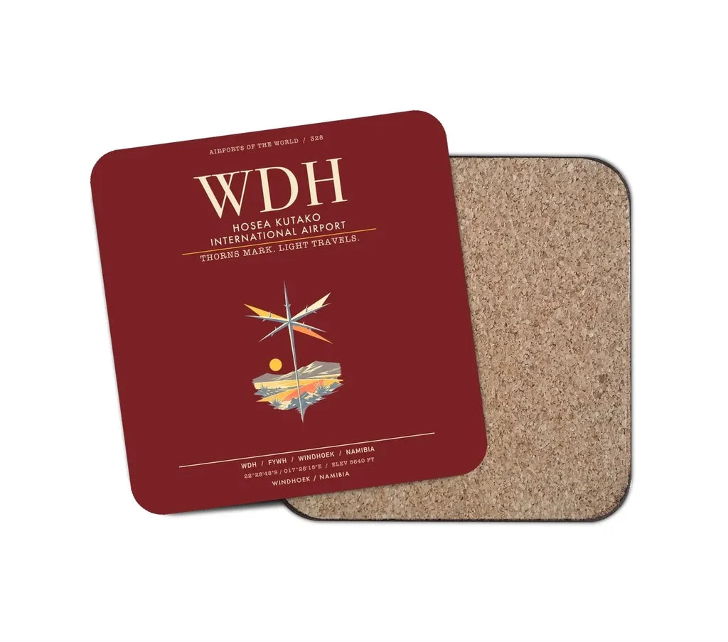 Hosea Kutako International Airport WDH  Windhoek - Dark Red