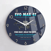 Thumbnail for Autel EVO Max 4T design on navy blue no frame wall clock