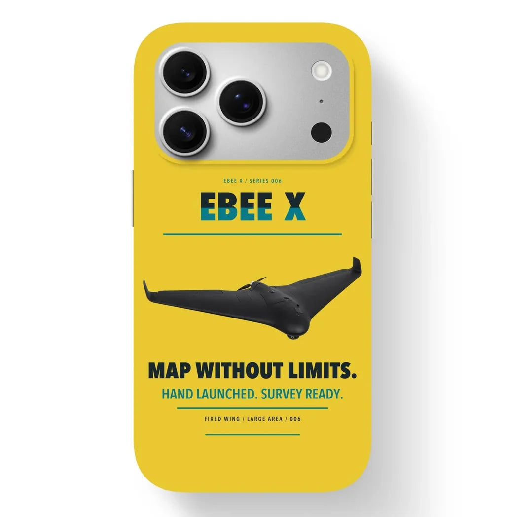 AgEagle eBee X Case design on yellow iphone case