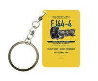 Thumbnail for FJ44-4 Key Chain design on yellow key chain
