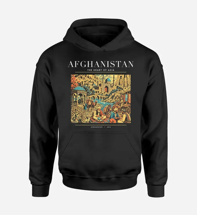 AFGHANISTAN - Poster - Premium Hoodie - Black