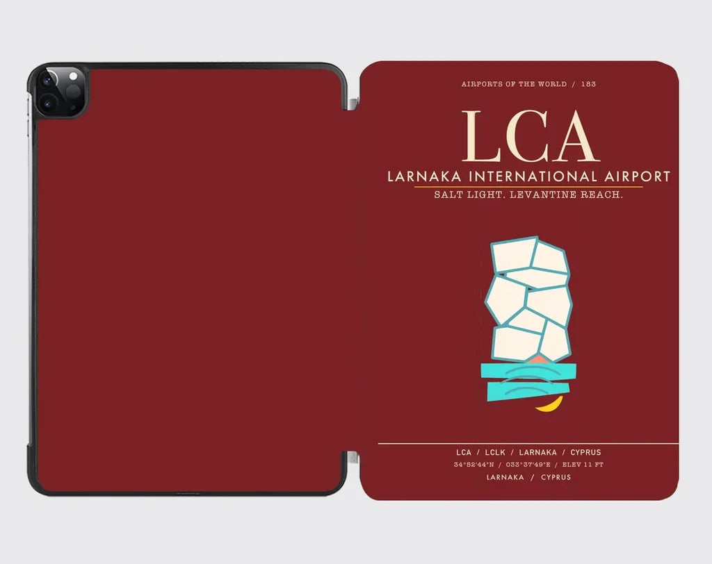 Larnaka International Airport LCA - Dark Red