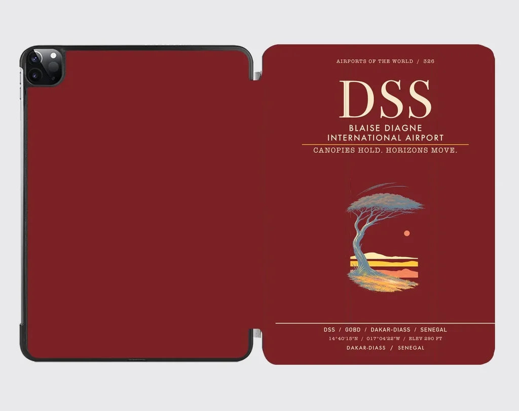 Blaise Diagne International Airport DSS  Dakar-Diass - Dark Red