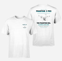 Thumbnail for DJI Phantom 3 Professional design on white t shirt