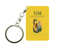 Thumbnail for Mozes Kilangin Airport (TIM) design on yellow key chain