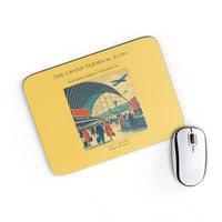 Thumbnail for VINTAGE G4300 - The Grand Terminal Echo - Designed Mouse Pads design on yellow rectangle