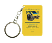 Thumbnail for PW2040 Key Chain design on yellow key chain