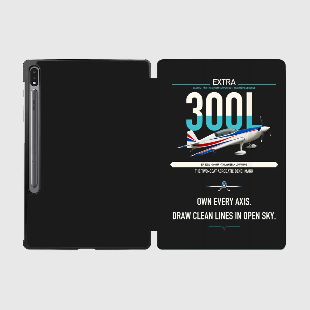 Extra 300L design on black samsung tablet tablet case