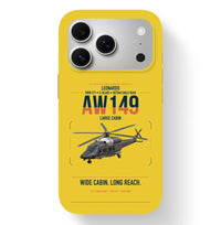 Thumbnail for Leonardo AW149 design on yellow magsafe iphone case, for iPhone 17 Pro
