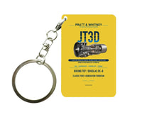 Thumbnail for JT3D Key Chain design on yellow key chain