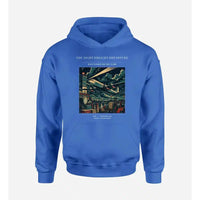 Thumbnail for VINTAGE G4248 - The Night Freight Departure - Premium Hoodie design on blue premium