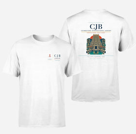 Double-Side Printing — Coimbatore International Airport (CJB) Double-Side T-Shirt