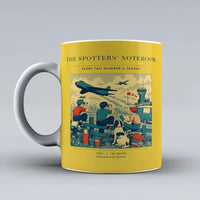 Thumbnail for VINTAGE G4384 - The Spotters' Notebook - Ceramic Mug design on yellow