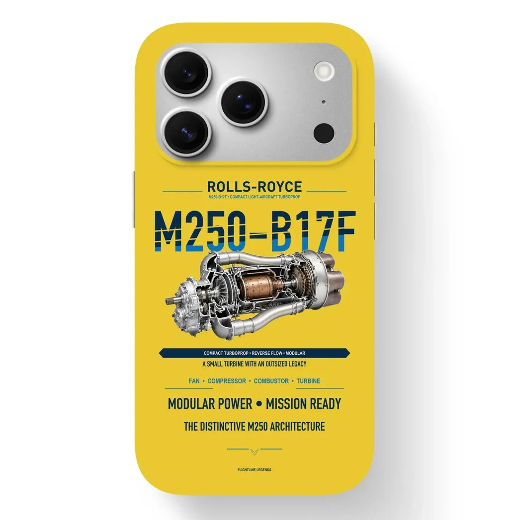 M250-B17F Case design on yellow iphone case