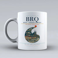 Thumbnail for Brno - Turany Airport BRQ Mug - White