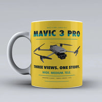 Thumbnail for Mavic 3 Pro Mug design on yellow dji