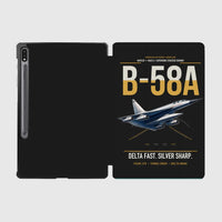 Thumbnail for B-58A Hustler design on black samsung tablet tablet case
