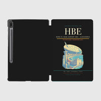Thumbnail for Borg El Arab Airport (HBE) design on black samsung tablet tablet case