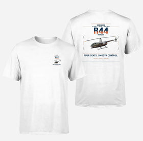 Double-Side Printing — Robinson R44 Raven II Double-Side T-Shirt