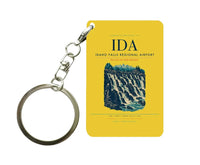 Thumbnail for Idaho Falls Regional Airport (IDA) design on yellow key chain