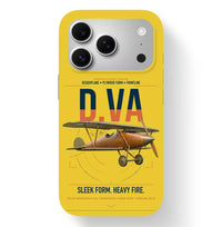 Thumbnail for Albatros D.Va design on yellow magsafe iphone case, for iPhone 17 Pro