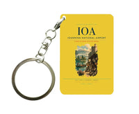 Thumbnail for Ioannina National Airport (IOA) design on yellow key chain