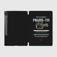 Thumbnail for PW4000-100 design on black samsung tablet tablet case