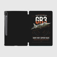 Thumbnail for Hawker Siddeley Harrier GR3 design on black samsung tablet tablet case