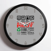 Thumbnail for Airline Pilot Label Wall Clock - view 7