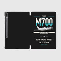 Thumbnail for Piper M700 Fury design on black samsung tablet tablet case