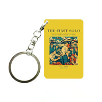 Thumbnail for VINTAGE G4144 - The First Solo - Designed Key Chain design on yellow